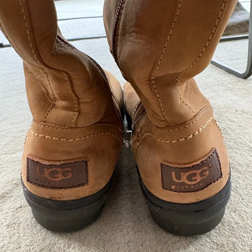 UGG Women's Elsa Deco Quilt Chestnut